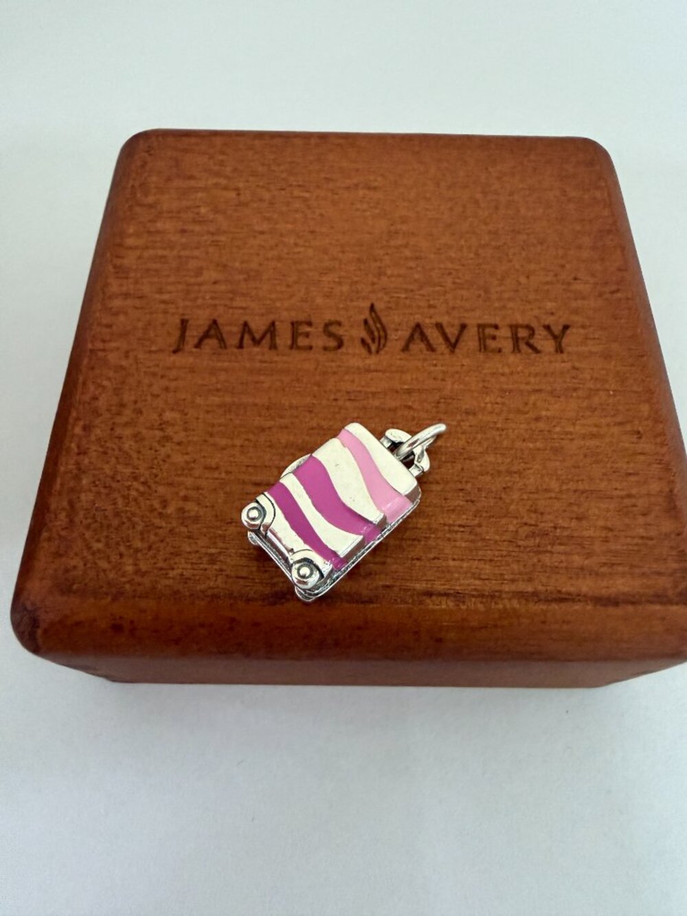 James Avery Enamel Roller Bag Charm - Picture 6 of 6